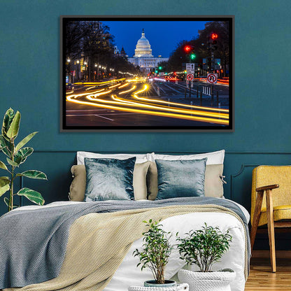 Pennsylvania Avenue at Dusk Wall Art