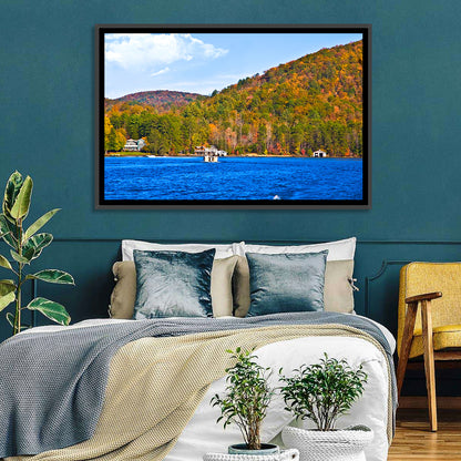 Lake Burton Autumn View Wall Art