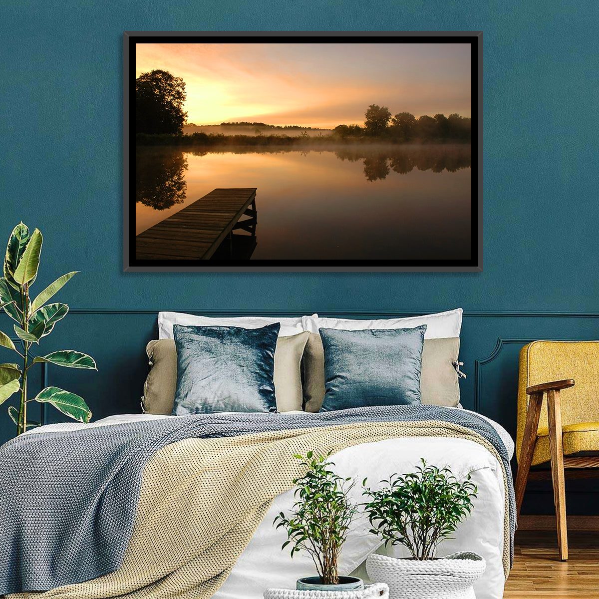 Lake Morning Wall Art