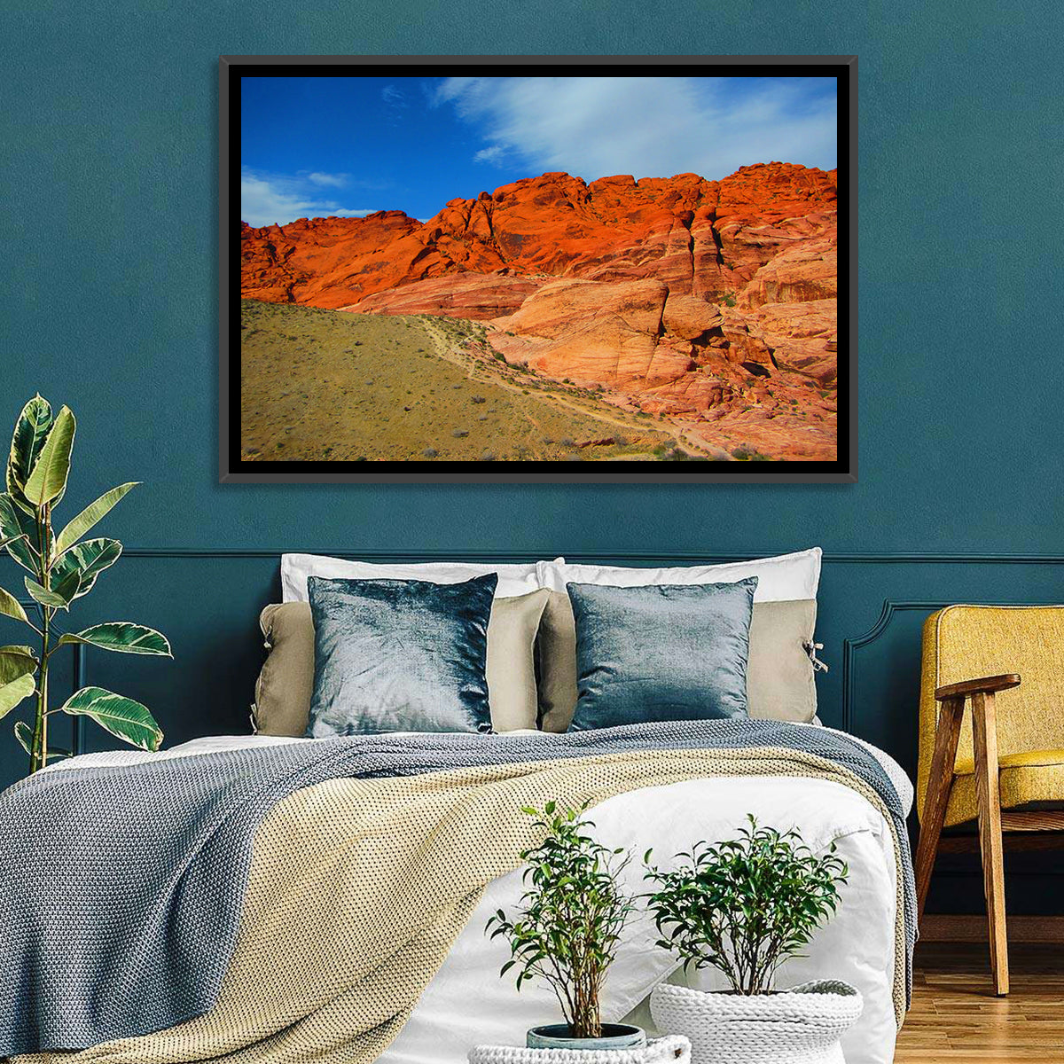 Red Rock Canyon Trail Wall Art