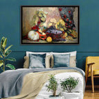 Grapes and Melon Still Life Wall Art