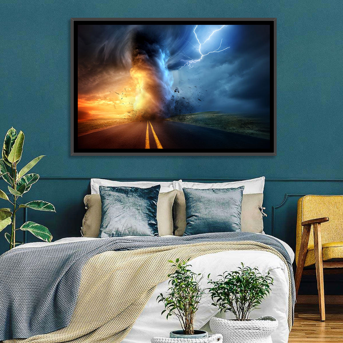 Road to a Twisting Tornado Wall Art