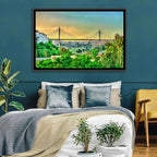 Salah Bey Viaduct at Golden Hour Wall Art