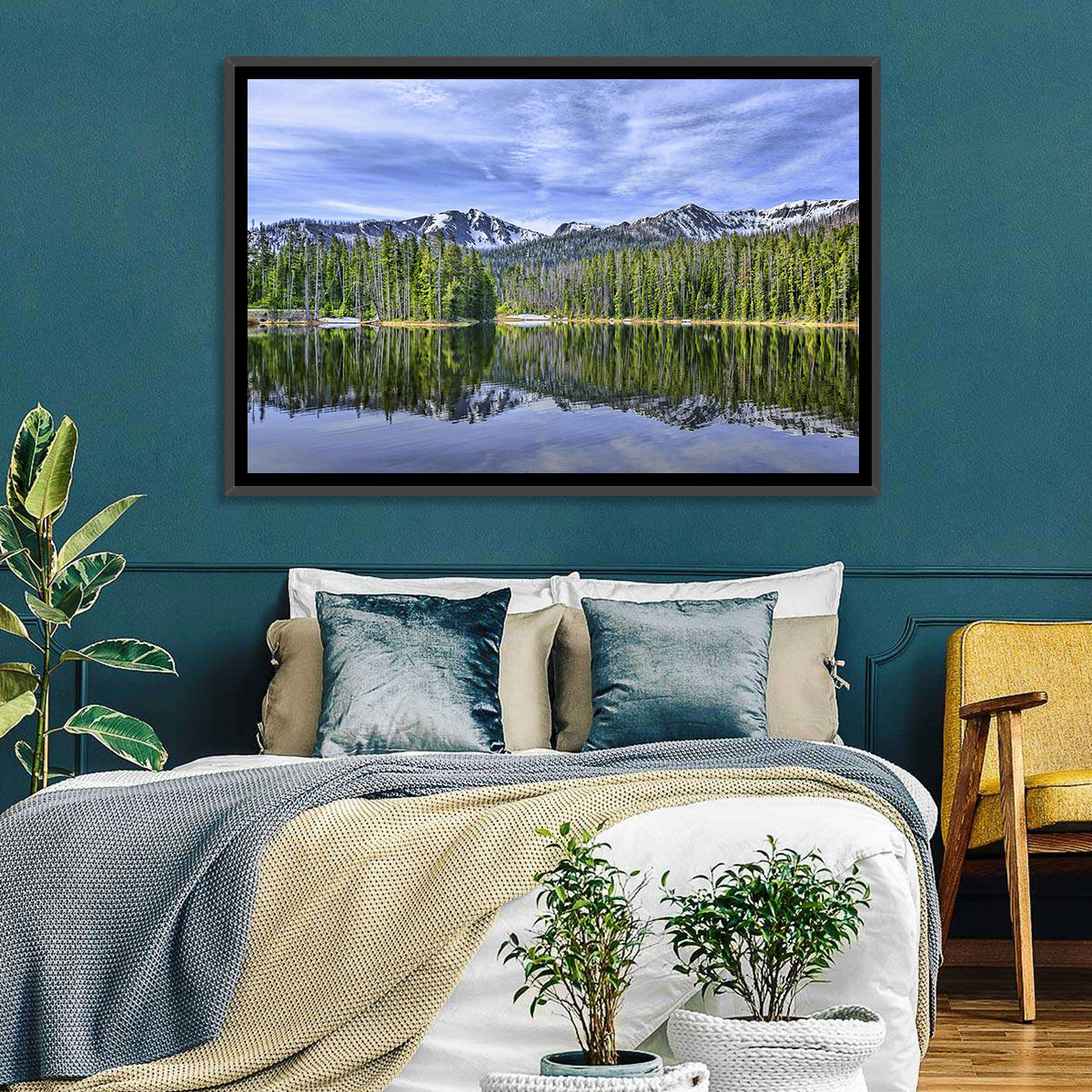 Lake Sylvan Reflection Wall Art