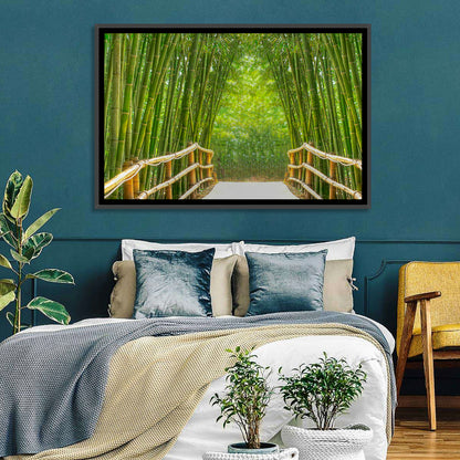 Bamboo Alley Wall Art