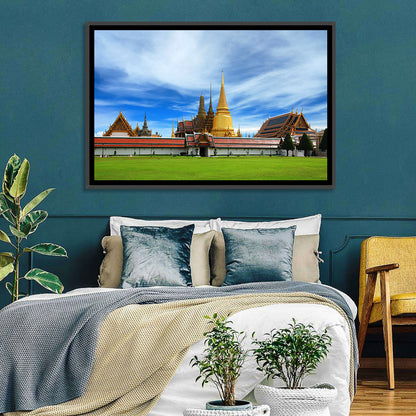 Golden Stupa at Wat Phra Kaew Wall Art