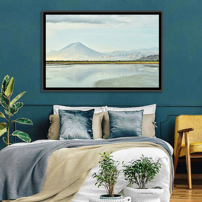 Lake Natron Reflection Wall Art