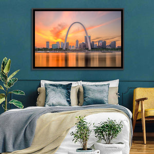 St Louis Skyline Wall Art