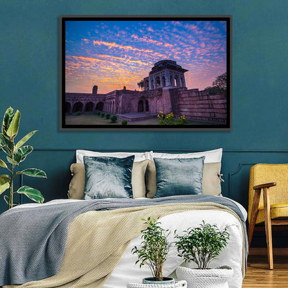 Ashrafi Mahal Sunset Wall Art
