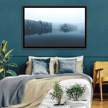 Burr Pond Winter Reflection Wall Art
