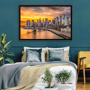 Lower Manhattan Skyline Wall Art