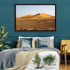 Golden Hour Desert Dunes Wall Art
