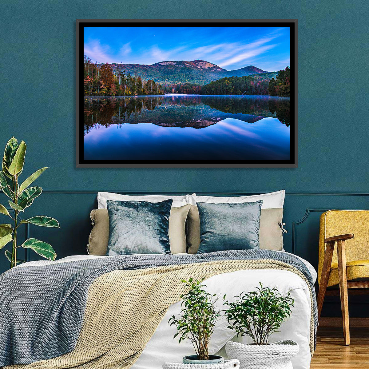 Pinnacle Lake Reflection Wall Art