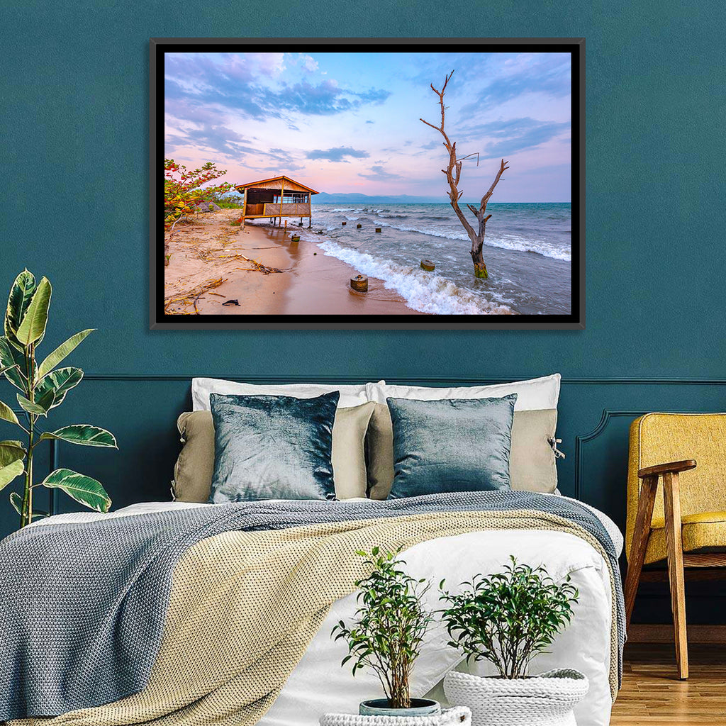 Tanganyika Shoreline at Dusk Wall Art