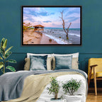 Tanganyika Shoreline at Dusk Wall Art