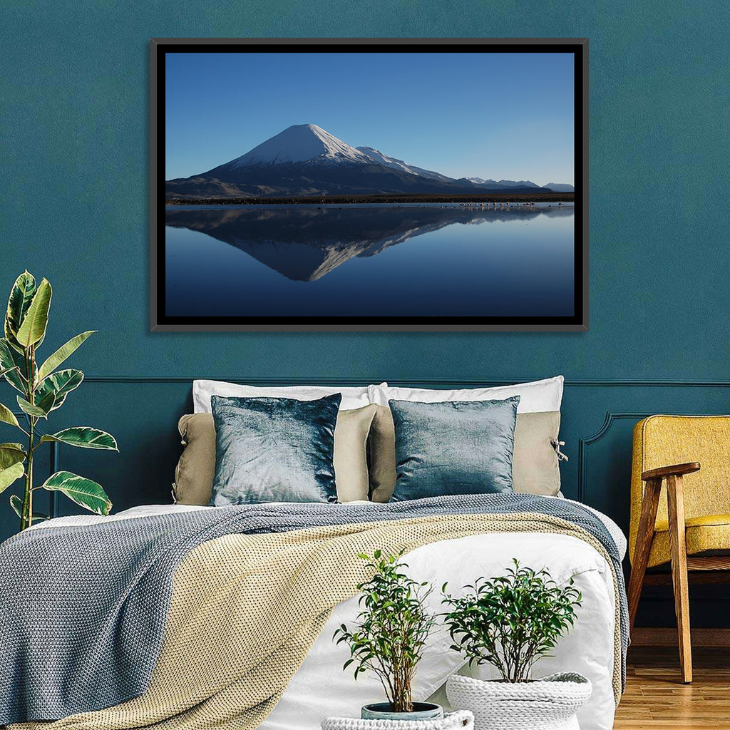 Chungara Lake Reflection Wall Art