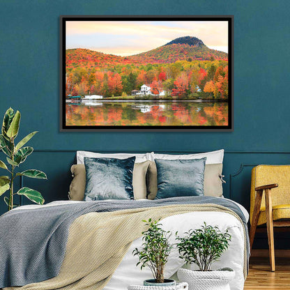 Groton Lakehouse Reflection Wall Art