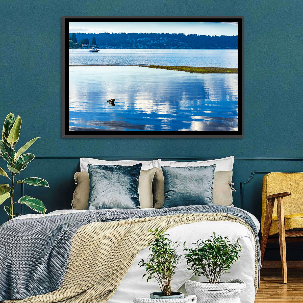 Lake Sammamish Reflection Wall Art