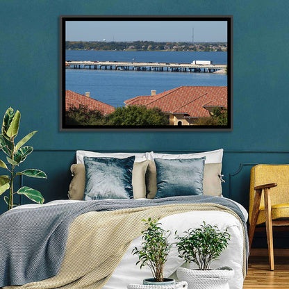 Lake Ray Hubbard Bridge View Wall Art