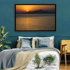 Lake Sevan Sunset Reflection Wall Art