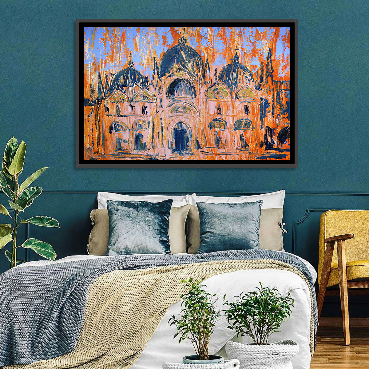St Mark's Basilica, San Marco Square Wall Art in a room, landscape