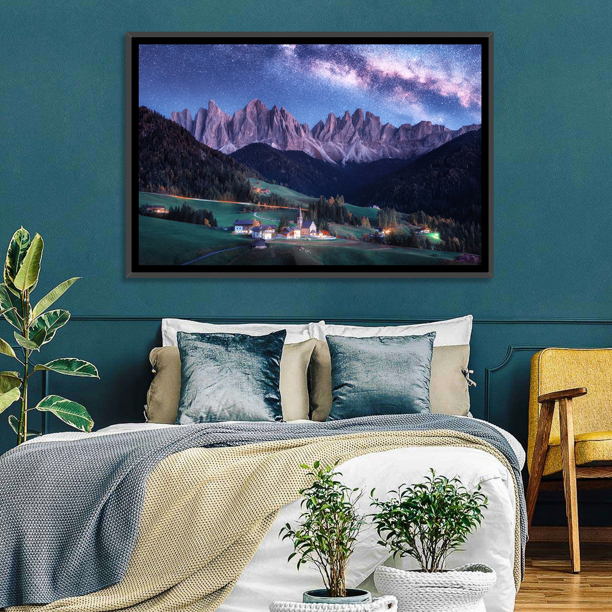 Santa Maddalena Night Sky Wall Art