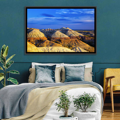 Badlands National Park Golden Hour Wall Art