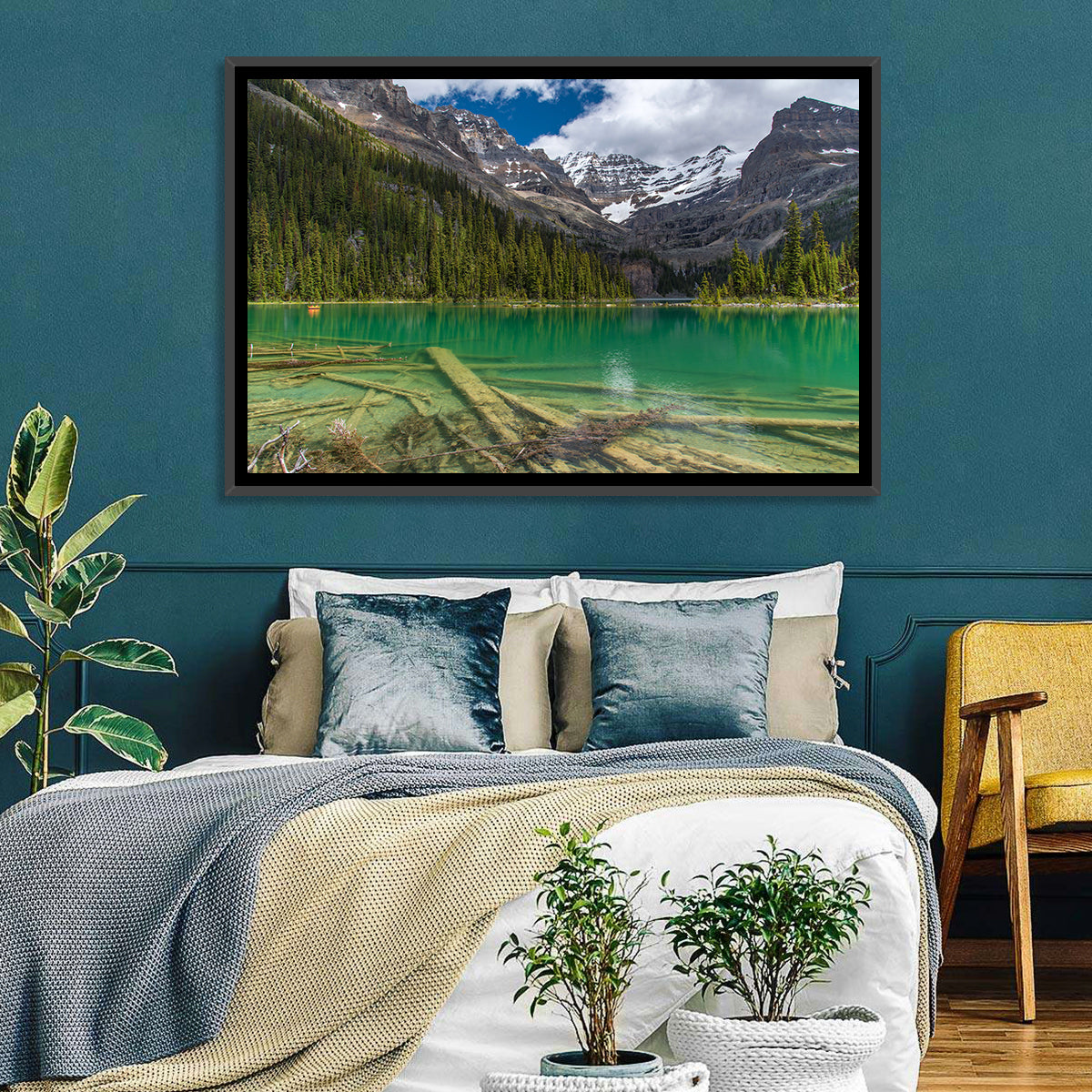 Lake O'hara Reflection Wall Art