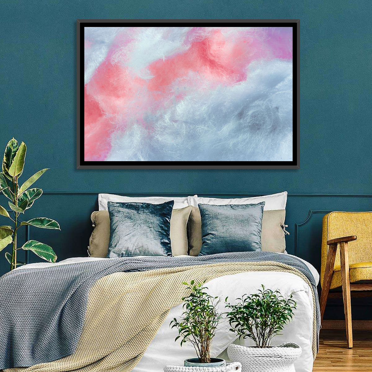 Spun Sugar Abstract Wall Art