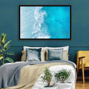 Turquoise Aerial Seascape Wall Art