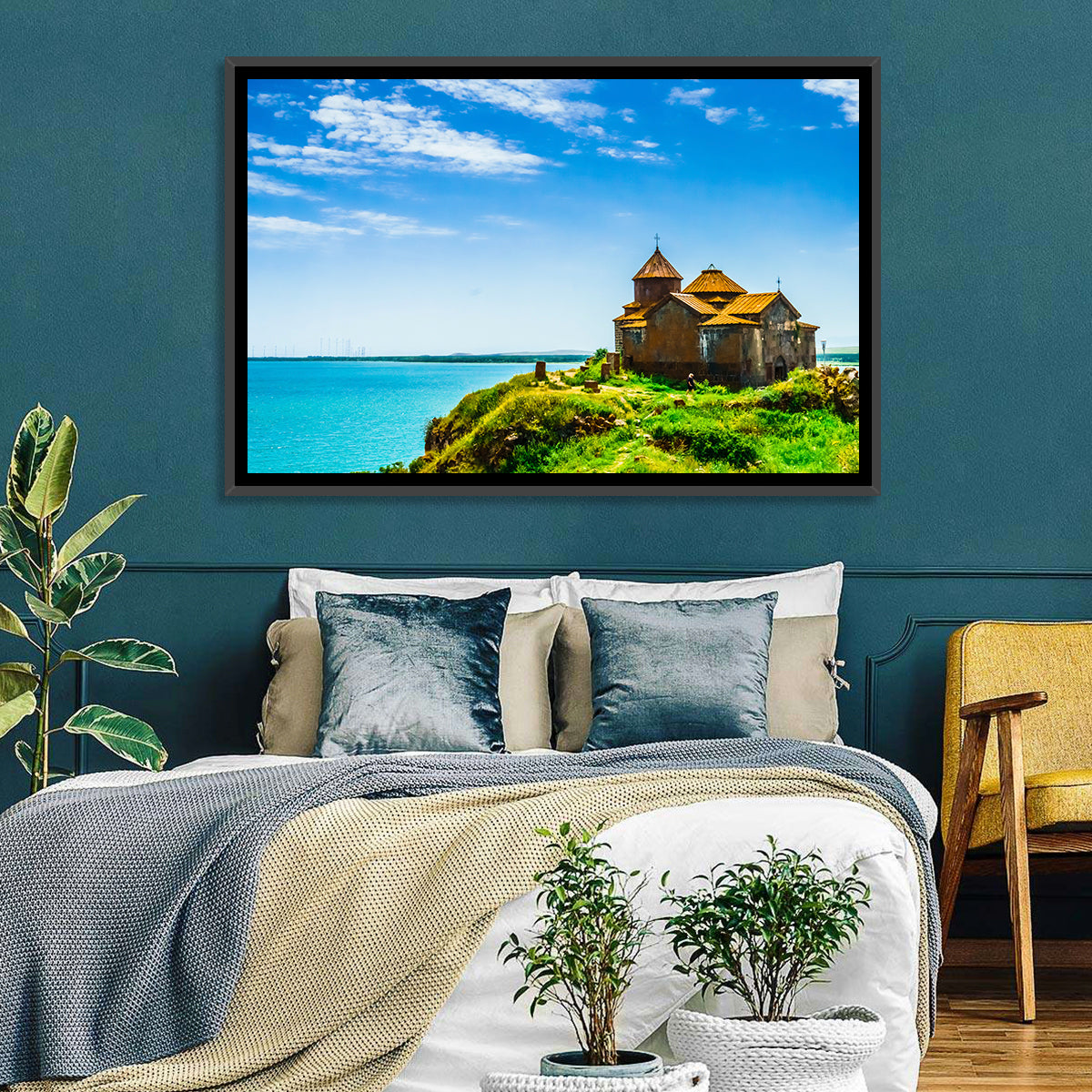 Sevanavank on Lake Sevan Wall Art