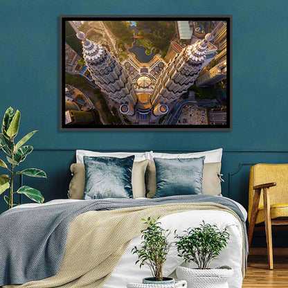 Petronas Twin Towers Kuala Lumpur Golden Hour Wall Art