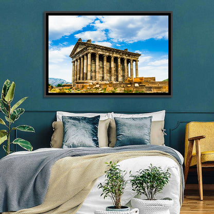 Temple of Garni Vintage Landscape Wall Art