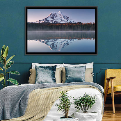 Mount Adams Sunrise Reflection Wall Art