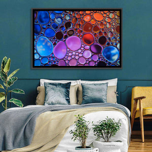 Flowing Bubbles Abstract Wall Art