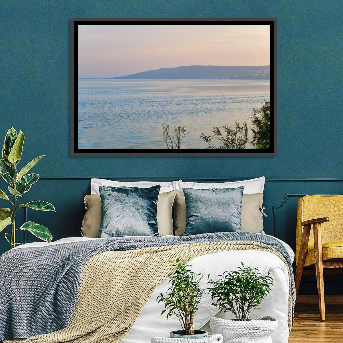 Sea of Galilee at Dusk Wall Art