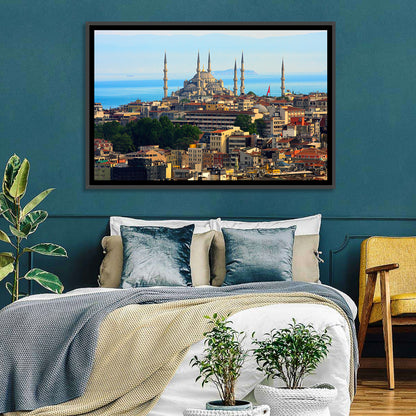 Sultan Ahmed Mosque Skyline Wall Art