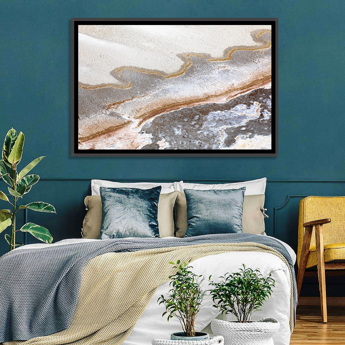 Lake Eyre Salt Flats Wall Art
