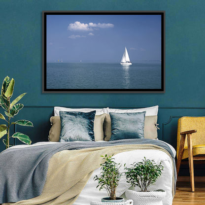 Sailboat on Lake Balaton Wall Art