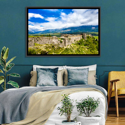 Gjirokastër Fortress Over Drino Valley Wall Art