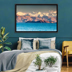Karakul Lake at Golden Hour Wall Art