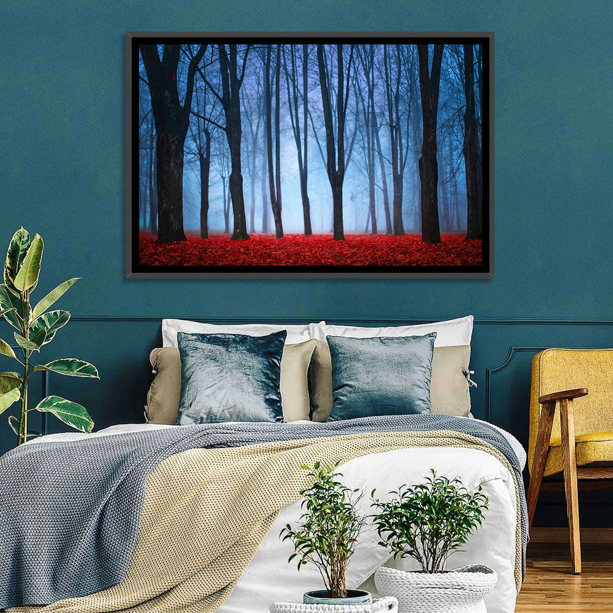 Mystical Autumn Forest Wall Art