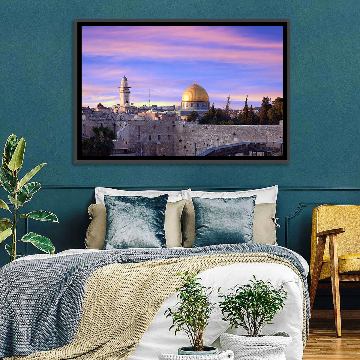 Al Aqsa at Golden Hour Wall Art