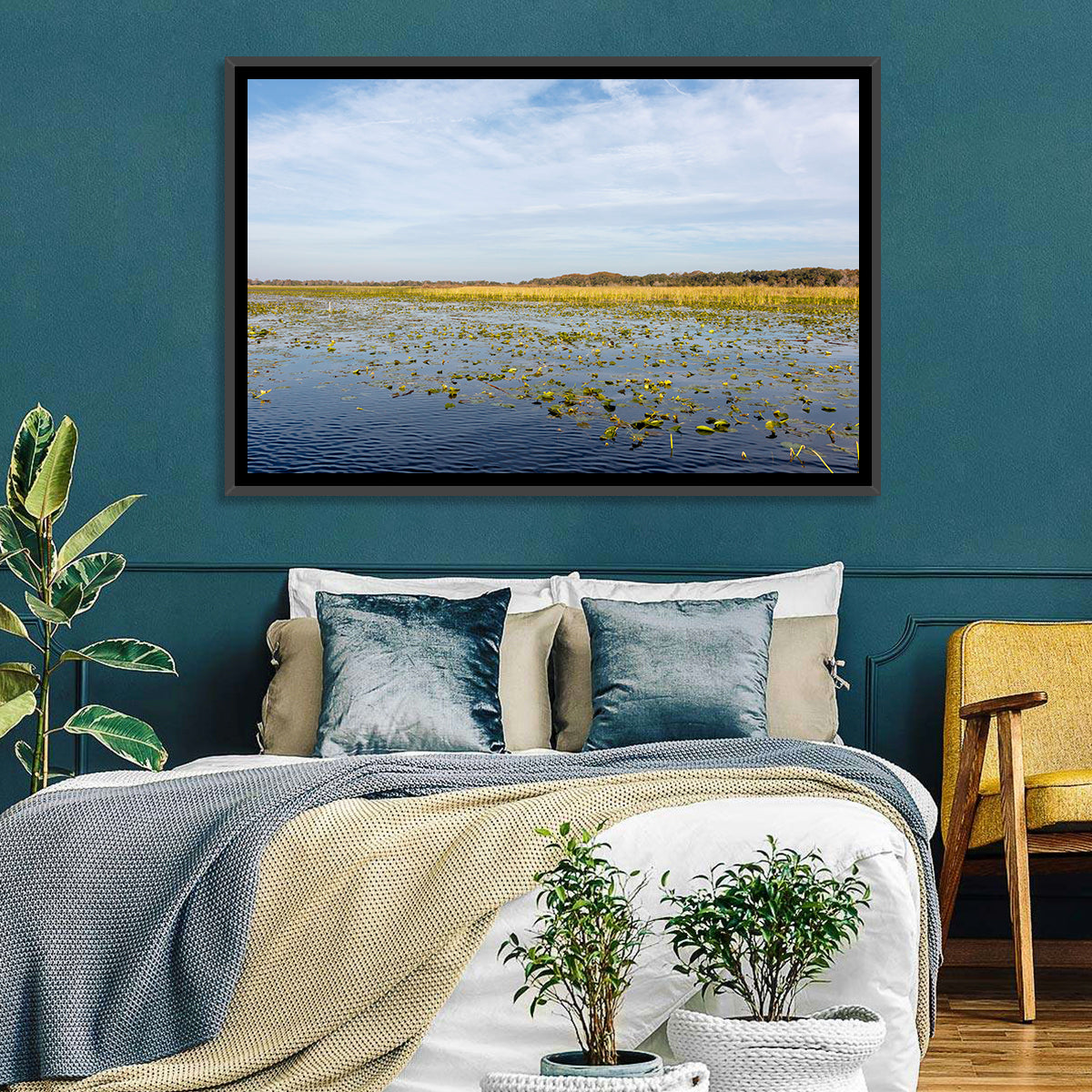 Lake Toho Lily Pads Wall Art