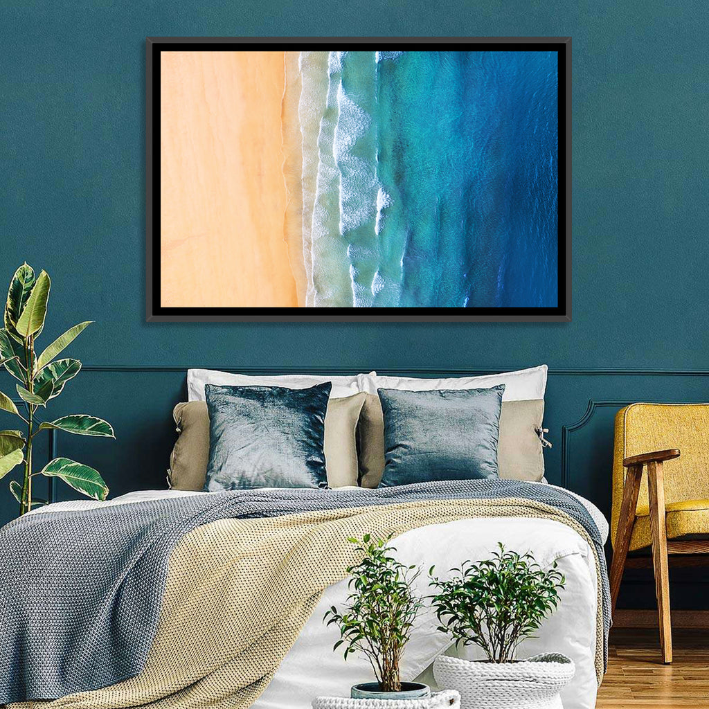 Aerial Iceland Coastline Wall Art