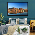 Mont Saint-hilaire Autumn Reflection Wall Art