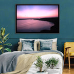 Lake Travis Purple Sunset Wall Art