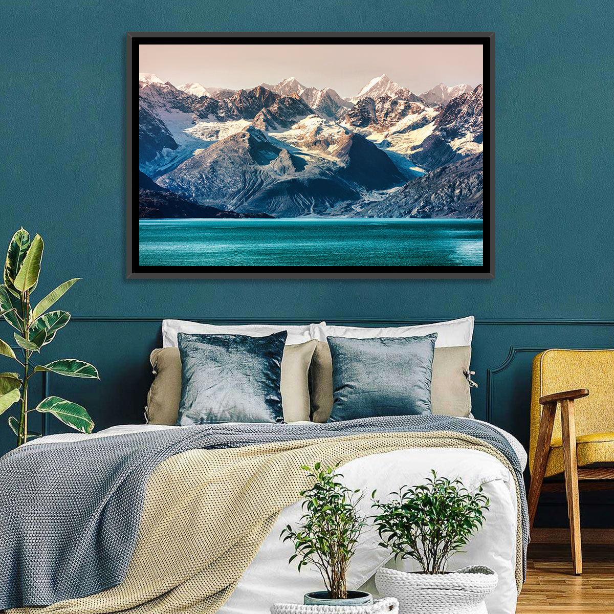 Glacier Bay Turquoise Waters Wall Art