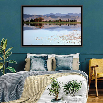 Mission Valley Lake Reflection Wall Art