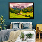 St Johann Church, Santa Maddalena Wall Art